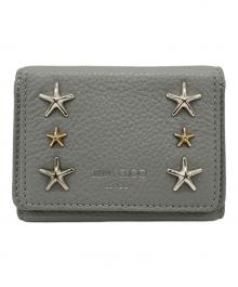 JIMMY CHOO（ジミーチュウ）の古着「NEMO（ネモ）コンパクトウォレット」｜グレー