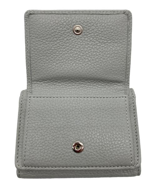 JIMMY CHOO（ジミーチュウ）JIMMY CHOO (ジミーチュウ) NEMO（ネモ）コンパクトウォレット グレーの古着・服飾アイテム