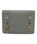 JIMMY CHOO (ジミーチュウ) NEMO（ネモ）コンパクトウォレット グレー：18000円