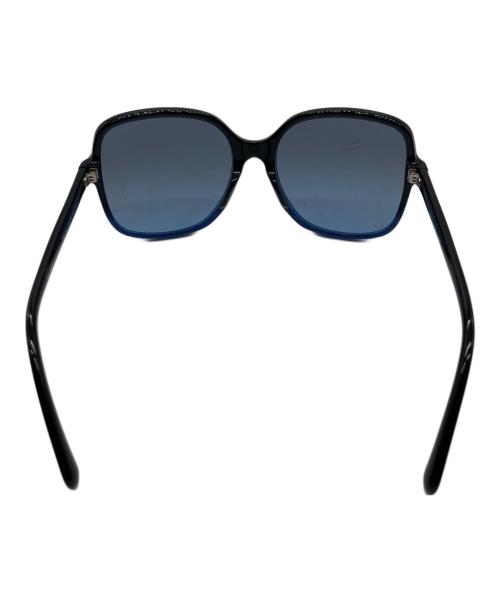 CHANEL（シャネル）CHANEL (シャネル) スクエア シェイプ サングラス ブルー サイズ:58□18-140の古着・服飾アイテム