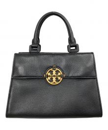 TORY BURCH（トリーバーチ）の古着「ミラー トップハンドル サッチェル」｜ブラック
