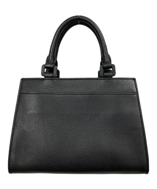 TORY BURCH（トリーバーチ）TORY BURCH (トリーバーチ) ミラー トップハンドル サッチェル ブラックの古着・服飾アイテム
