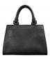 TORY BURCH (トリーバーチ) ミラー トップハンドル サッチェル ブラック：15000円