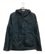 STONE ISLANDストーンアイランド）の古着「オーバーフィットシャツパーカー」｜ブラック