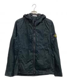 STONE ISLAND（ストーンアイランド）の古着「オーバーフィットシャツパーカー」｜ブラック