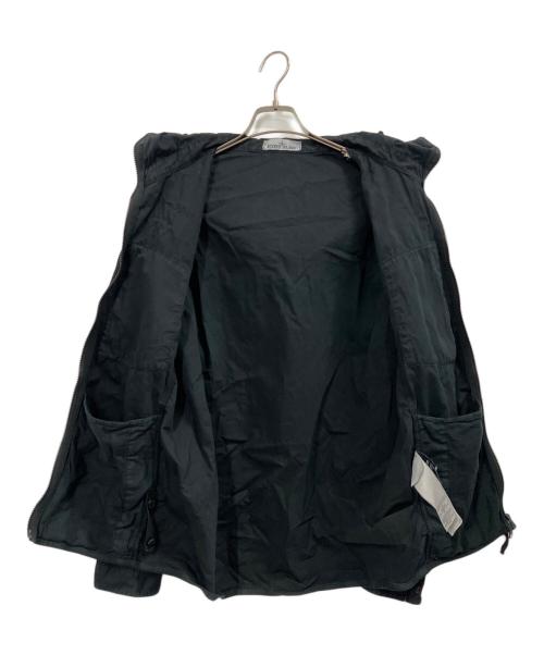 STONE ISLAND（ストーンアイランド）STONE ISLAND (ストーンアイランド) オーバーフィットシャツパーカー ブラック サイズ:Mの古着・服飾アイテム