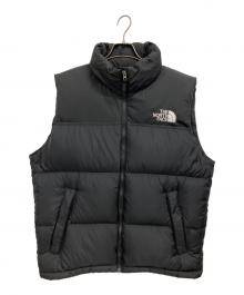 THE NORTH FACE（ザ ノース フェイス）の古着「NUPTSE VEST ダウンジャケット」｜ブラック