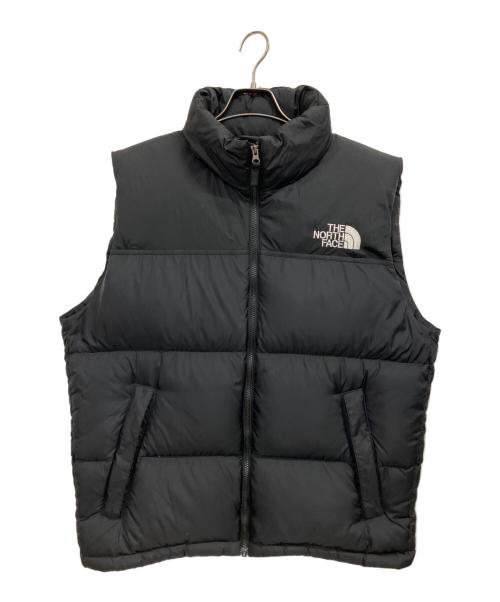 THE NORTH FACE（ザ ノース フェイス）THE NORTH FACE (ザ ノース フェイス) NUPTSE VEST ダウンジャケット ブラック サイズ:XLの古着・服飾アイテム