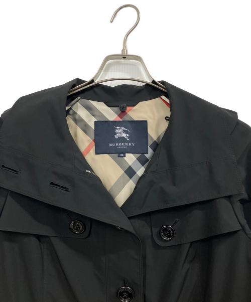 BURBERRY LONDON（バーバリーロンドン）BURBERRY LONDON (バーバリーロンドン) ナイロンコート ブラック サイズ:38の古着・服飾アイテム