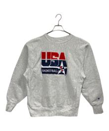 Champion REVERSE WEAVE（チャンピオン リバース ウィーブ）の古着「スウェット」｜グレー