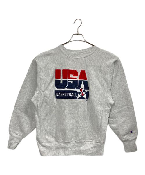 Champion REVERSE WEAVE（チャンピオン リバース ウィーブ）Champion REVERSE WEAVE (チャンピオン リバース ウィーブ) スウェット グレー サイズ:Lの古着・服飾アイテム