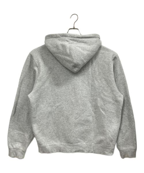stussy（ステューシー）stussy (ステューシー) Collegiate Floral Applique Hoodie / プルオーバーパーカー グレー サイズ:XLの古着・服飾アイテム