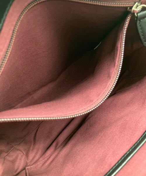 AVIREX（アヴィレックス）AVIREX (アヴィレックス) バーシティー レザー ミニ トートバッグ ブラックの古着・服飾アイテム