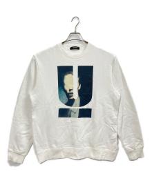UNDERCOVER（アンダーカバー）の古着「グラフィックスウェット 高橋盾アートプリント」｜ホワイト