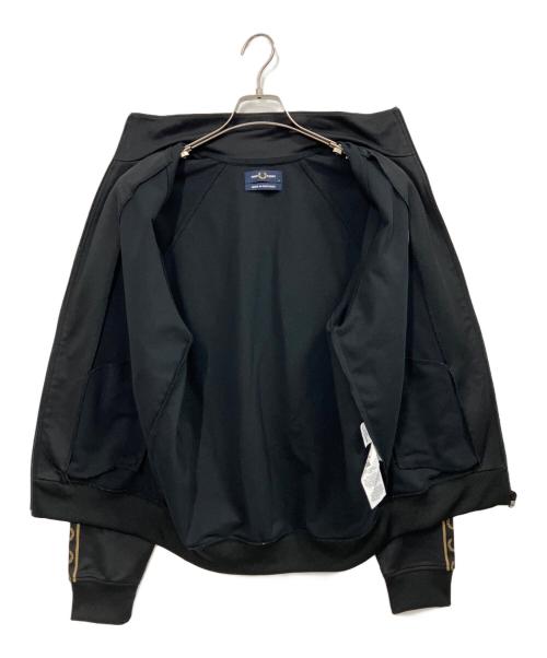 FRED PERRY（フレッドペリー）FRED PERRY (フレッドペリー) CONTRAST TAPE TRACK JACKET ブラック サイズ:Mの古着・服飾アイテム