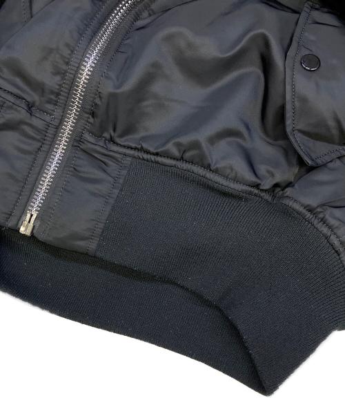 stussy（ステューシー）stussy (ステューシー) ALPHA (アルファ) 35周年 MA-1 フライトジャケット ブラック サイズ:Mの古着・服飾アイテム