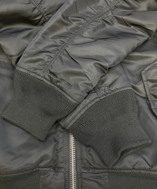 stussy（ステューシー）stussy (ステューシー) ALPHA (アルファ) 35周年 MA-1 フライトジャケット ブラック サイズ:Mの古着・服飾アイテム