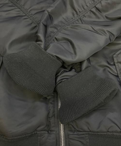 stussy（ステューシー）stussy (ステューシー) ALPHA (アルファ) 35周年 MA-1 フライトジャケット ブラック サイズ:Mの古着・服飾アイテム