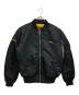stussy（ステューシー）の古着「35周年 MA-1 フライトジャケット」｜ブラック