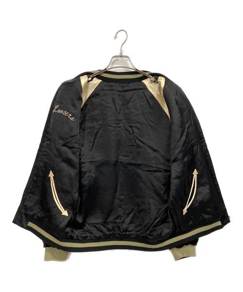 SKULL WORKS（スカルワークス）SKULL WORKS (スカルワークス) 別珍スカジャン ブラック サイズ:Mの古着・服飾アイテム