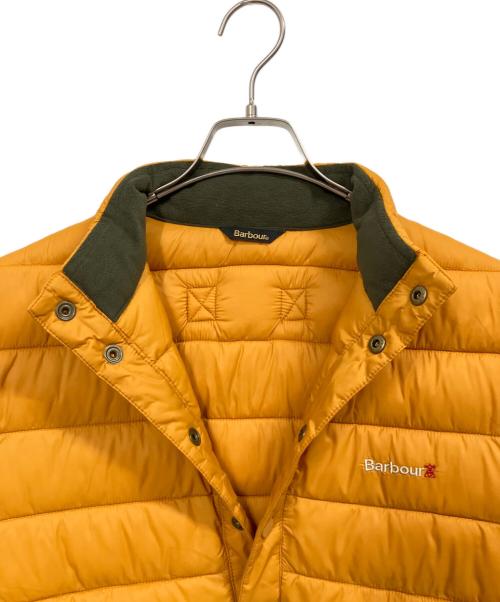 Barbour（バブアー）Barbour (バブアー) Baffle overhead quilted jacket イエロー サイズ:Mの古着・服飾アイテム
