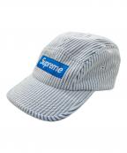 SUPREMEシュプリーム）の古着「ツートーンコーデュロイキャンプキャップ」｜ブルー