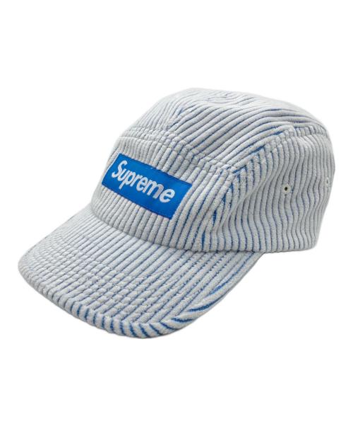 SUPREME（シュプリーム）SUPREME (シュプリーム) ツートーンコーデュロイキャンプキャップ ブルー サイズ:FREEの古着・服飾アイテム