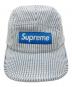 SUPREME (シュプリーム) ツートーンコーデュロイキャンプキャップ ブルー サイズ:FREE：10000円