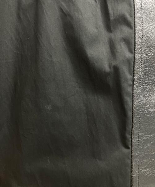 MM6 Maison Margiela（エムエムシックスメゾンマルジェラ）MM6 Maison Margiela (エムエムシックスメゾンマルジェラ) COTTON POPLIN HYBRID SHIRT JACKET ブラック サイズ:44の古着・服飾アイテム