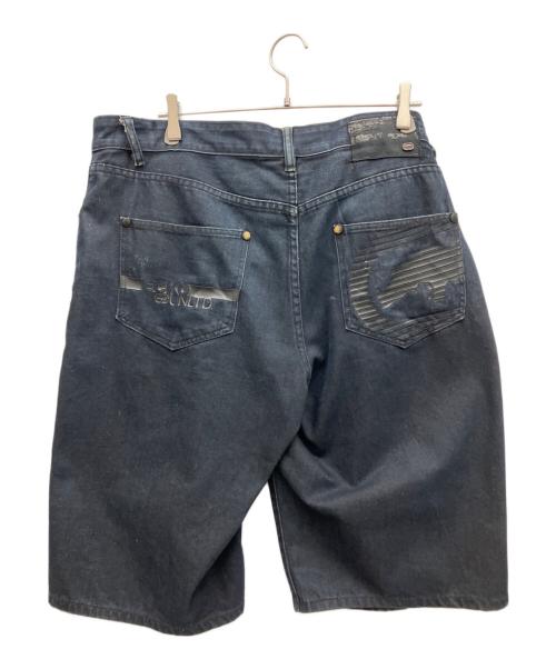 ECKO（エコー）ECKO (エコー) デニムハーフパンツ ブラック サイズ:96cmの古着・服飾アイテム