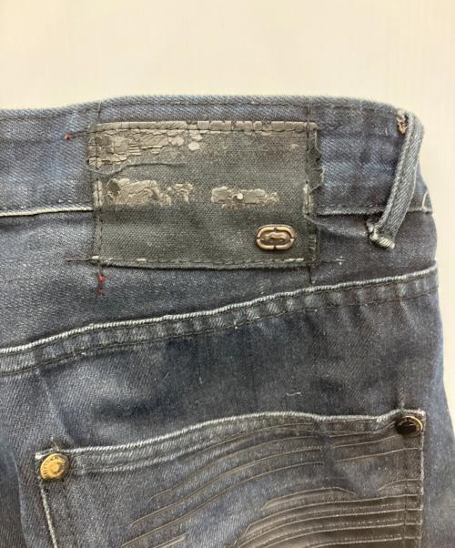 ECKO（エコー）ECKO (エコー) デニムハーフパンツ ブラック サイズ:96cmの古着・服飾アイテム