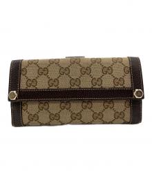 GUCCI（グッチ）の古着「長財布」｜ブラウン