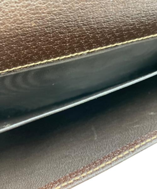 GUCCI（グッチ）GUCCI (グッチ) 長財布 ブラウンの古着・服飾アイテム