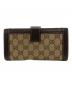 GUCCI (グッチ) 長財布 ブラウン：12000円