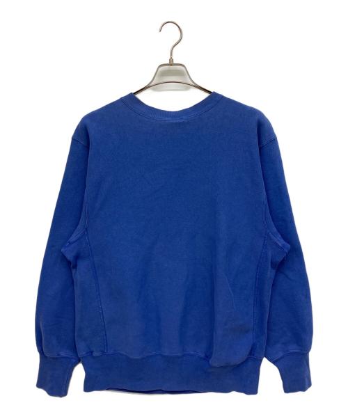Champion REVERSE WEAVE（チャンピオン リバース ウィーブ）Champion REVERSE WEAVE (チャンピオン リバース ウィーブ) スウェット ブルー サイズ:Lの古着・服飾アイテム