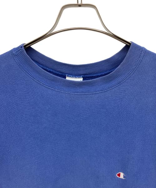 Champion REVERSE WEAVE（チャンピオン リバース ウィーブ）Champion REVERSE WEAVE (チャンピオン リバース ウィーブ) スウェット ブルー サイズ:Lの古着・服飾アイテム