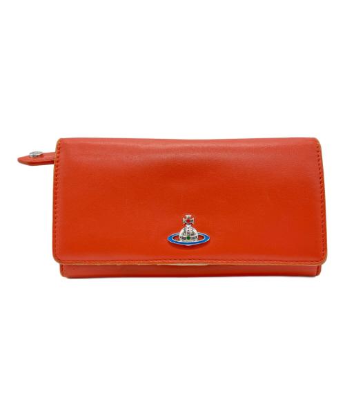 Vivienne Westwood（ヴィヴィアンウエストウッド）Vivienne Westwood (ヴィヴィアンウエストウッド) NAPPA CLASSIC LONG WALLET ピンクの古着・服飾アイテム