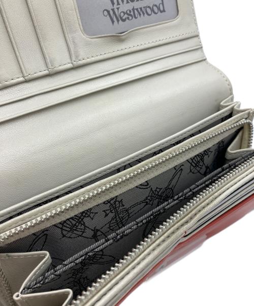 Vivienne Westwood（ヴィヴィアンウエストウッド）Vivienne Westwood (ヴィヴィアンウエストウッド) NAPPA CLASSIC LONG WALLET ピンクの古着・服飾アイテム
