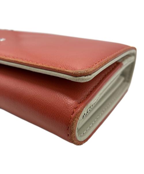 Vivienne Westwood（ヴィヴィアンウエストウッド）Vivienne Westwood (ヴィヴィアンウエストウッド) NAPPA CLASSIC LONG WALLET ピンクの古着・服飾アイテム