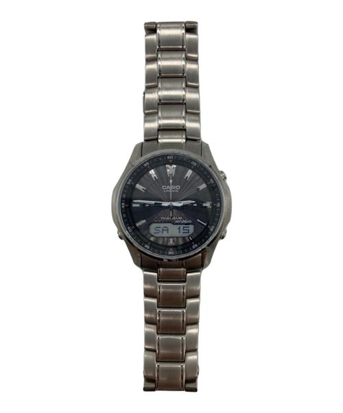 CASIO（カシオ）CASIO (カシオ) ソーラー電波時計 ブラックの古着・服飾アイテム