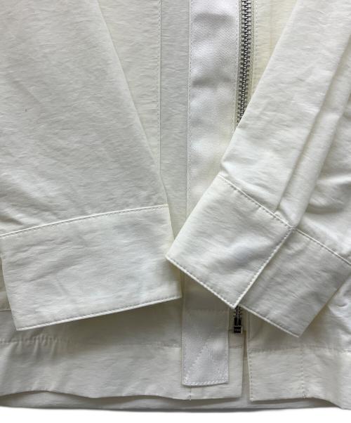 ALMOSTBLACK（オールモストブラック）ALMOSTBLACK (オールモストブラック) ノーカラージップジャケット アイボリー サイズ:1の古着・服飾アイテム