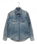 Hysteric Glamourヒステリックグラマー）の古着「デニムシャツ」｜インディゴ
