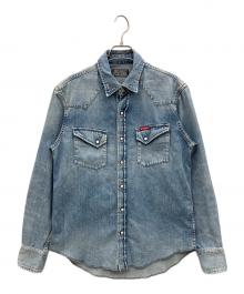 Hysteric Glamour（ヒステリックグラマー）の古着「デニムシャツ」｜インディゴ