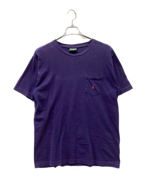 POLO COUNTRY（ポロカントリー）POLO COUNTRY (ポロカントリー) 半袖Tシャツ ネイビー サイズ:Ｌの古着・服飾アイテム
