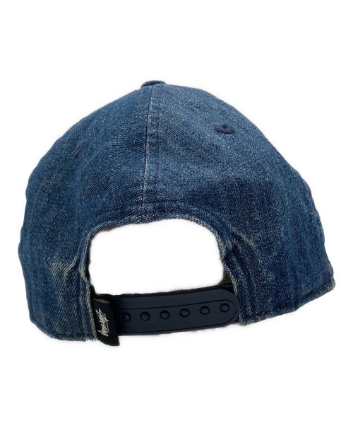 New Era（ニューエラ）New Era (ニューエラ) stussy (ステューシー) キャップ インディゴの古着・服飾アイテム