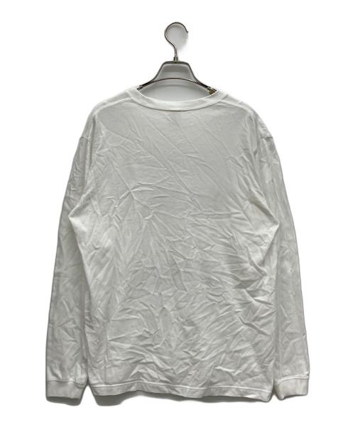 NUMBER (N)INE（ナンバーナイン）NUMBER (N)INE (ナンバーナイン) 長袖カットソー ホワイト サイズ:2の古着・服飾アイテム