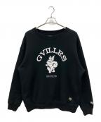 GVLSガヴィル）の古着「スウェット」｜ブラック