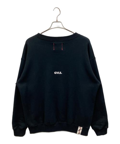 GVLS（ガヴィル）GVLS (ガヴィル) スウェット ブラック サイズ:Sの古着・服飾アイテム
