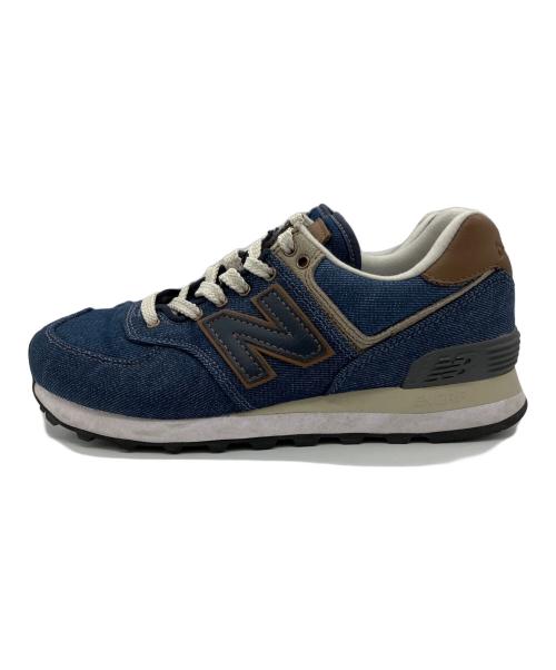 NEW BALANCE（ニューバランス）NEW BALANCE (ニューバランス) ローカットスニーカー ネイビー サイズ:22.5cmの古着・服飾アイテム