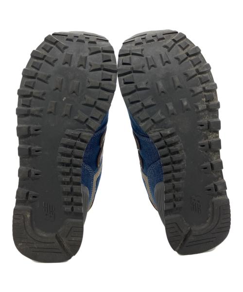 NEW BALANCE（ニューバランス）NEW BALANCE (ニューバランス) ローカットスニーカー ネイビー サイズ:22.5cmの古着・服飾アイテム